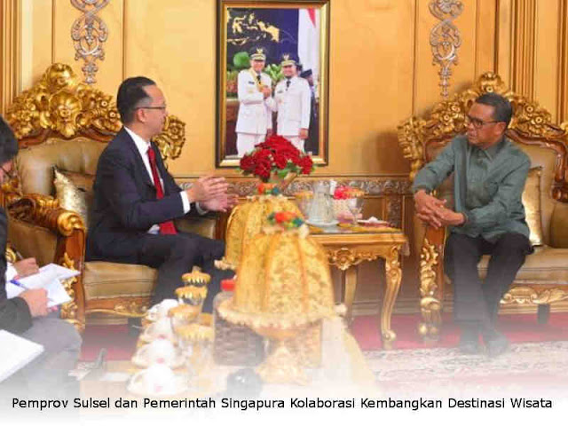 Pemprov Sulsel dan Pemerintah Singapura Kolaborasi Kembangkan Destinasi Wisata Pemprov Sulsel dan Pemerintah Singapura Kolaborasi Kembangkan Destinasi Wisata