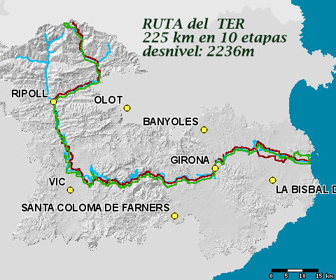 camino de rando GR5: Ruta del Ter