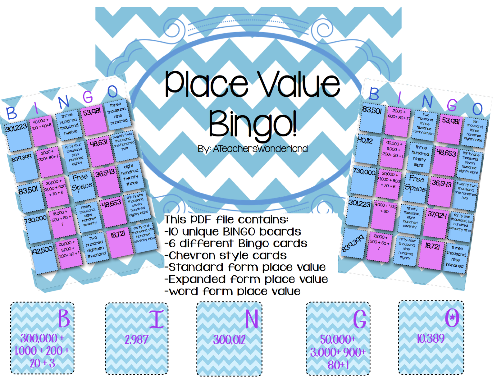 A Teachers Wonderland BINGO a-teachers-wonderland-bingo