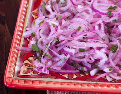 Salsa Criolla - Salada Peruana de Cebola Roxa (vegana)