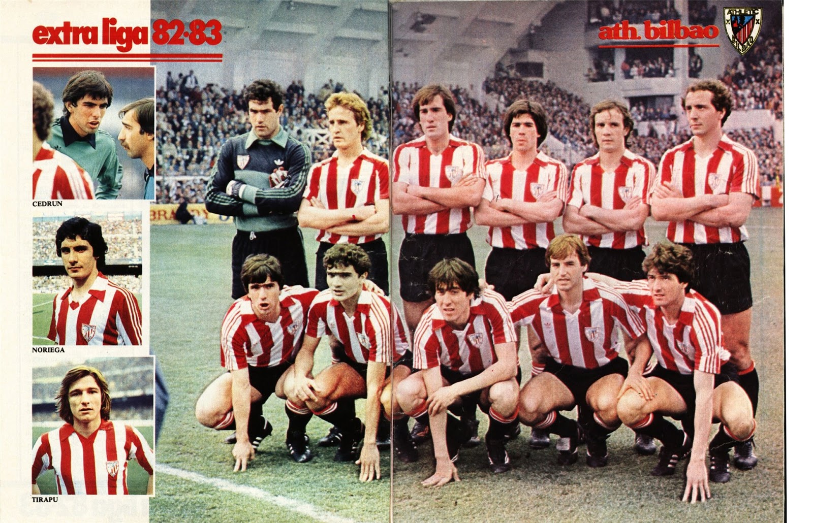 Botões para Sempre: Athletic de Bilbao - 'Los Leones' da Brianezi de 1987 com 'faixas'1600 x 1030