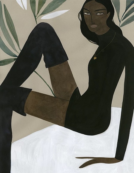 por Kelly Beeman | ilustraciones femeninas bonitas | arte y dibujo, fashion illustrations, a r t | iconoCero watercolor drawings by female artist Kelly Beeman | imagenes lindas de arte