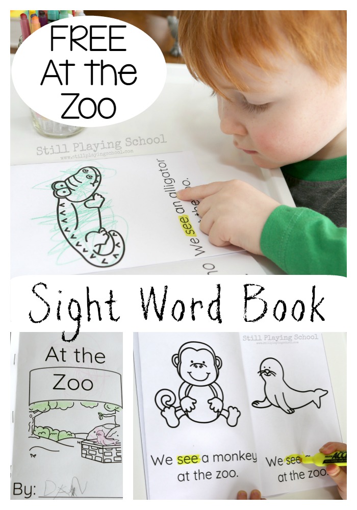 word study activities for emergent readers