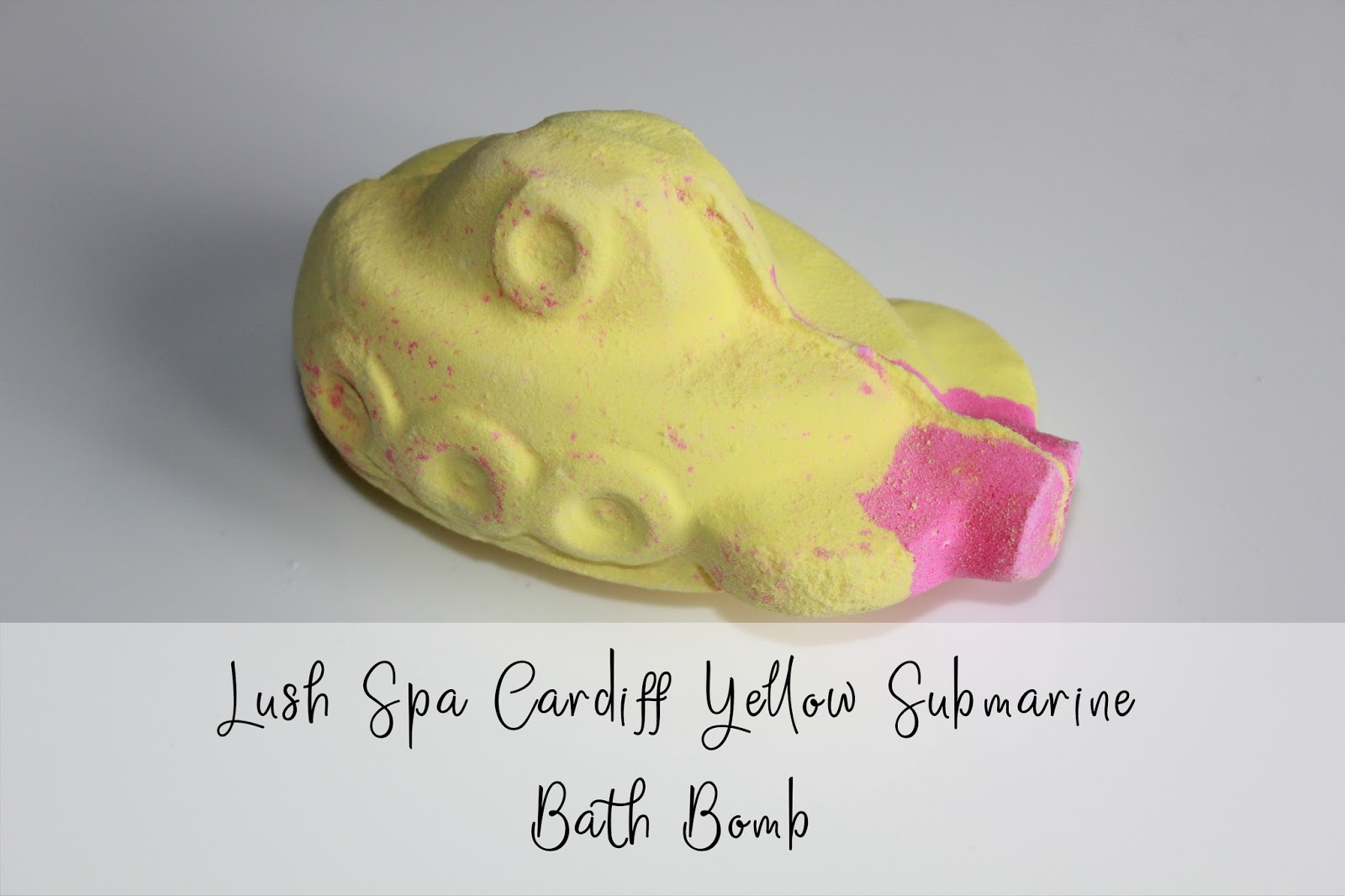 Lush Spa Cardiff Yellow Submarine Bath Bomb
