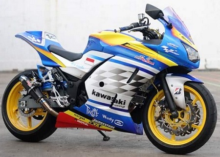 Kawasaki ninja 250 terbaru 2018 modifikasi ninja 4 tax