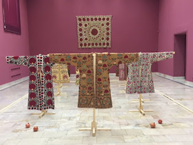 uzbekistan suzani embroidery exhibition, uzbekistan small group tours, uzbekistan art craft textile tours
