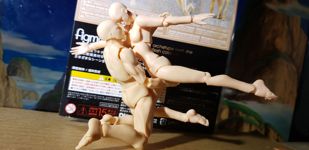 Figma He and She Next Archetypes (Bootleg/Knockoff) 15-pose6