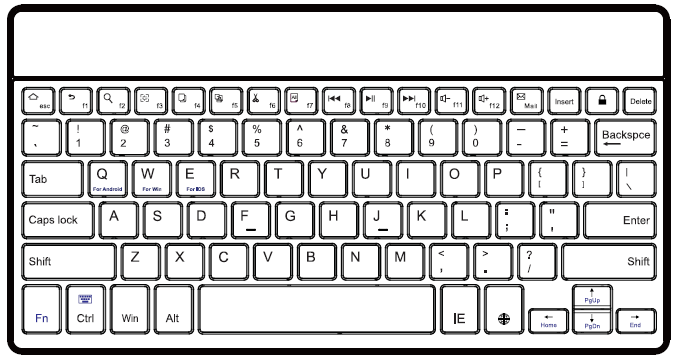 Nulaxy wireless bluetooth keyboard users manual download