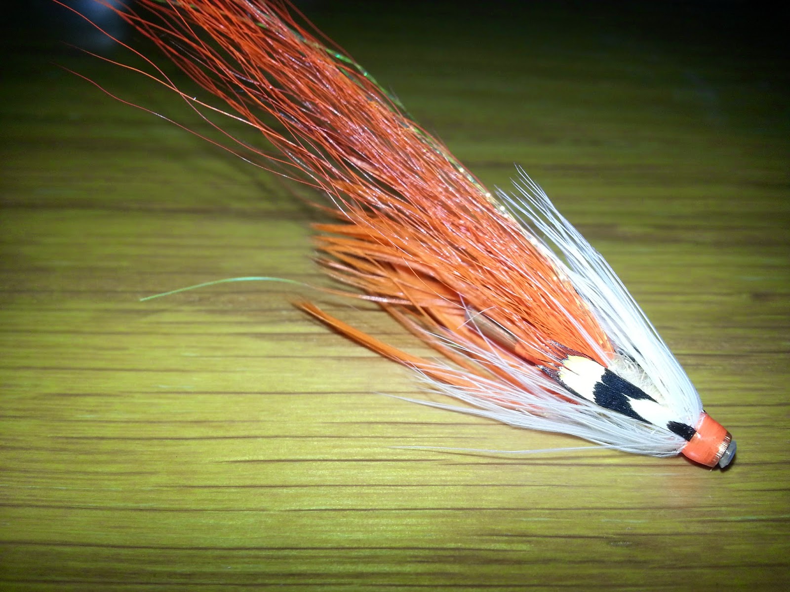 Salmon Fly Junction Shrimp Flamethrower Copper Tube Salmon Fly Tying