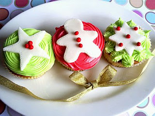 Cupcakes o Magdalenas de Navidad, parte 4