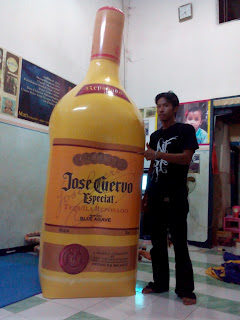 balon botol www.wahanaballoon.com