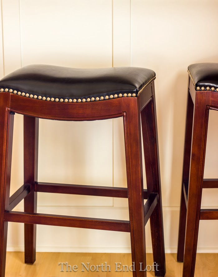 The North End Loft New Kitchen Bar Stools