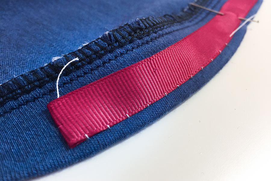 The Juniper Cardigan Sew Along Attaching Grosgrain Ribbon Why, When