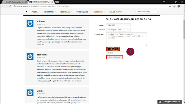 Cara deface web sekolah menggunakan metode JSO July 23, 2017