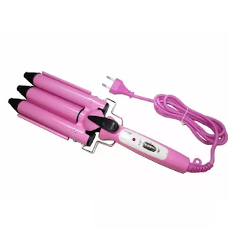 christmas gift idea for women - three 3 barrel curling iron beachy wave hair tools christmas gift idea for women lazada women ph