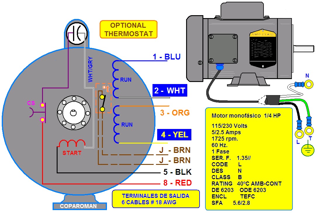 Top 45+ imagen diagramas electricos de motores electricos