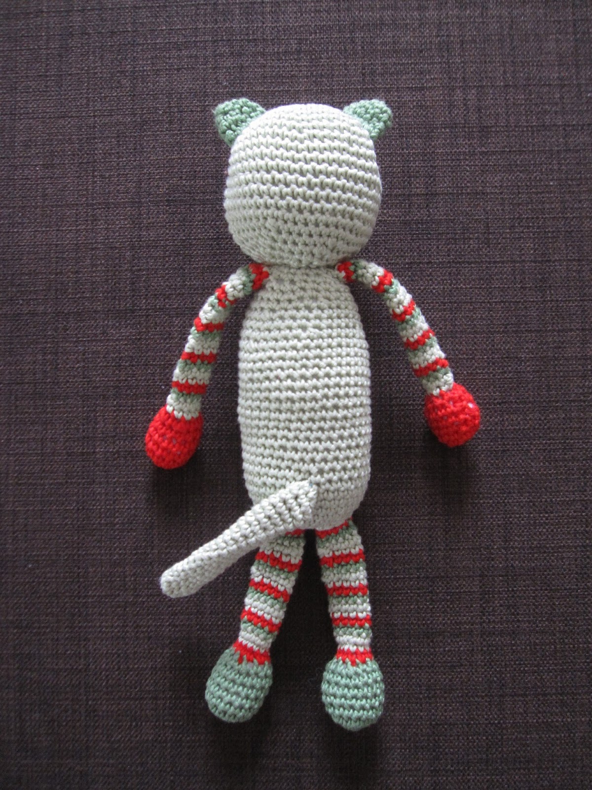 Sachen Selber Machen Kleine Gehakelte Amigurumi Katze Figuren Hakeln Hakeln Selber Machen