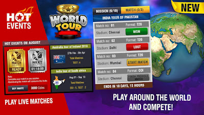 World Cricket Championship 2 v2.7.8 Mod Apk Data (Unlimited Coins + Stadium Unlocked) Pada kesempatan kali ini saya selaku admin utama ApkUpdate World Cricket Championship 2 v2.7.8 Mod Apk Data (Unlimited Coins + Stadium Unlocked)