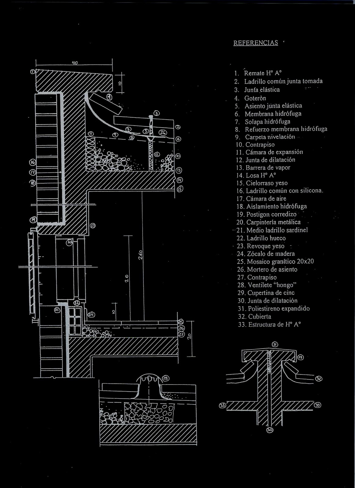 tia3 / CONSTRUCCIONES TRES: DETALLE CONSTRUCTIVO