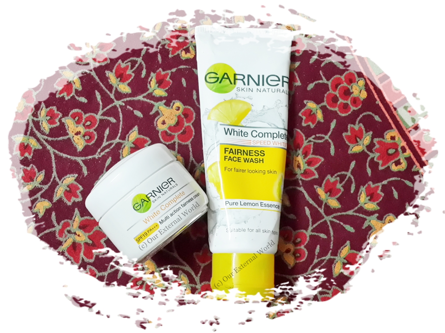 Garnier White Complete Speed White Face Wash & Cream Review & Free
