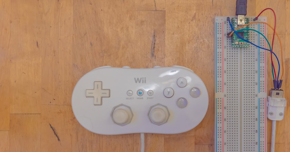 littlescale Nintendo Wii Classic Controller as Wired USB Gamepad