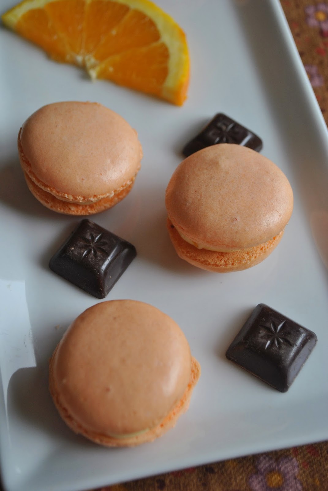 Lori's Lipsmacking Goodness Orange Creamsicle Macarons