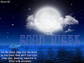 Wishes and Poetry: Sweet Good Night Quotes Images for Friend