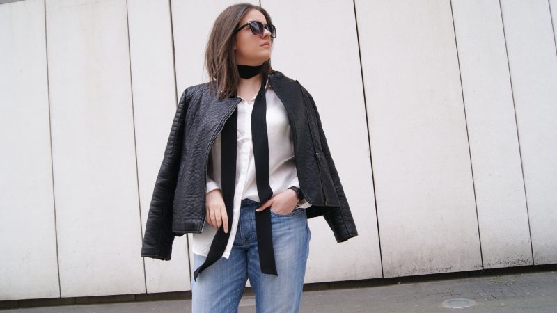 Outfit | Long Skinny Scarf