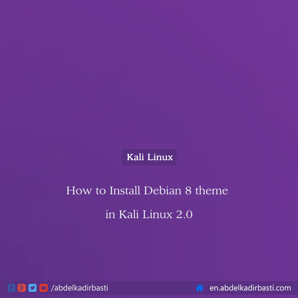 Install Themes Kali Linux 2 0 | how to install debian 8 theme in kali linux 2 0 Install Themes Kali Linux 2 0 | how to install debian 8 theme in kali linux 2 0