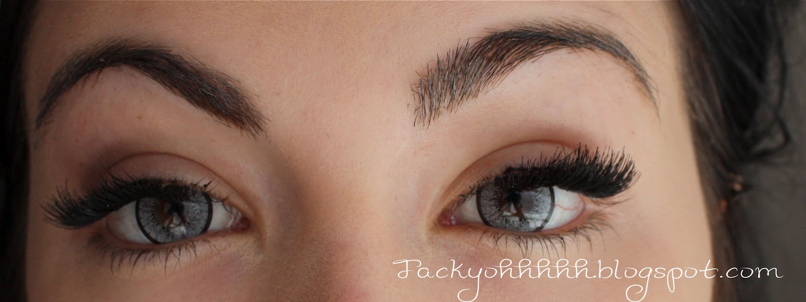 Ohhhhhh Review and tutorialDolly Wink Eyebrow Mascara 02 Mocha