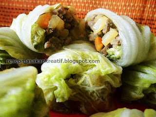 RESEP SAWI PUTIH GULUNG ENAK ISI DAGING Resep masakan sayur sawi putih merupakan sajian sayuran sehat yang enak dan dapat diolah den RESEP SAWI PUTIH GULUNG ENAK ISI DAGING