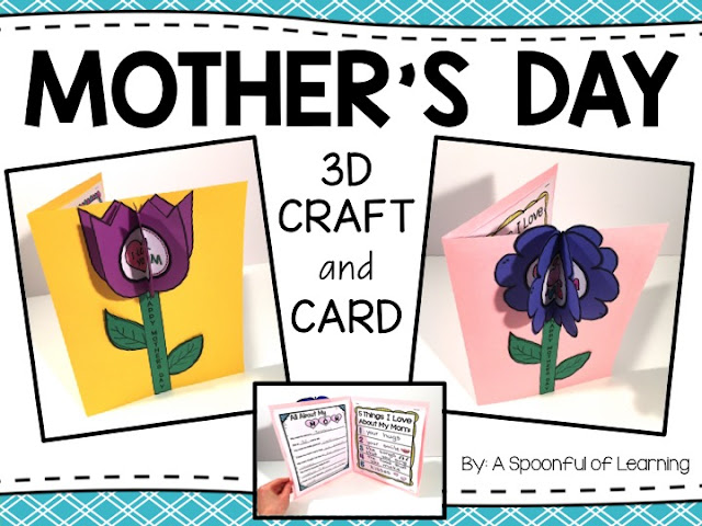 Mother's Day - Practice the 3d Craft - A Spoonful of Learning