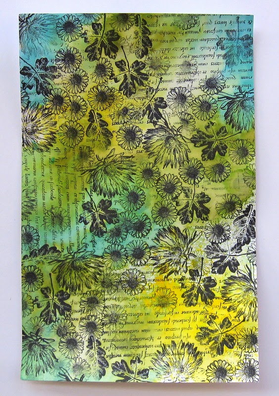 Neon Diary: Collage Mixed Media Canvas