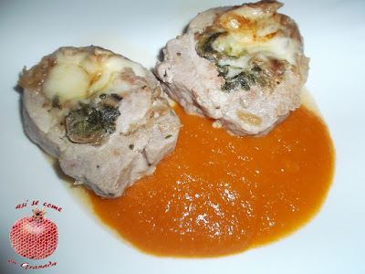 Rollos De Solomillo Rellenos
