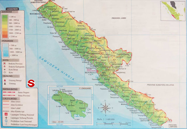 image: Peta atlas Bengkulu