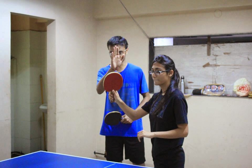 Girls Table Tennis Camp IITB Sports