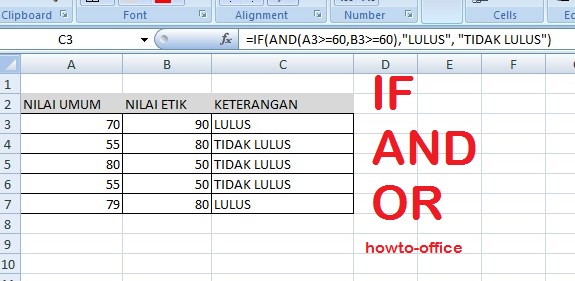 Formula Microsoft Excel Dalam Bahasa Indonesia Yang
