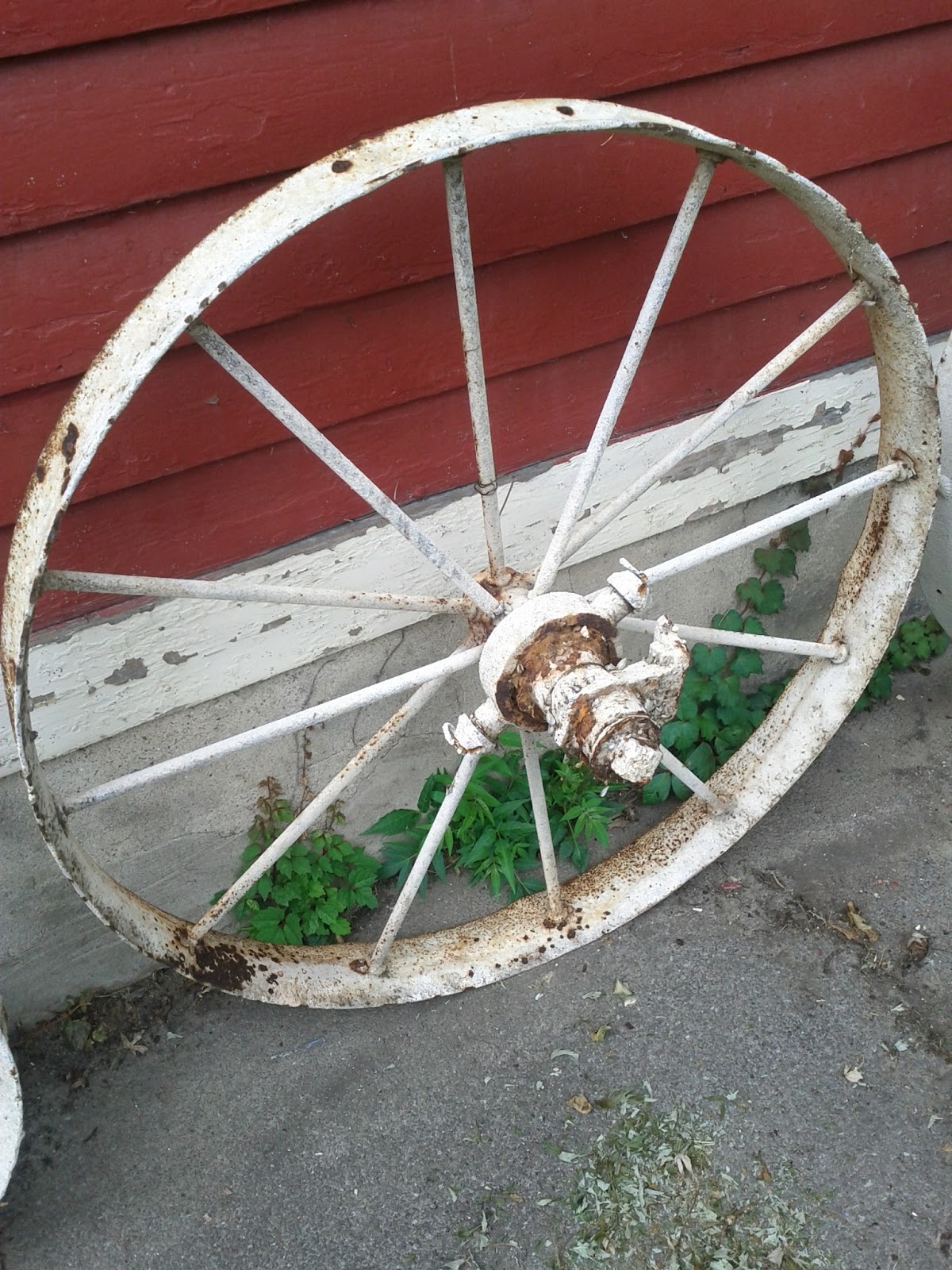 Era Antiques Antique Iron Farm Equipment Wheels