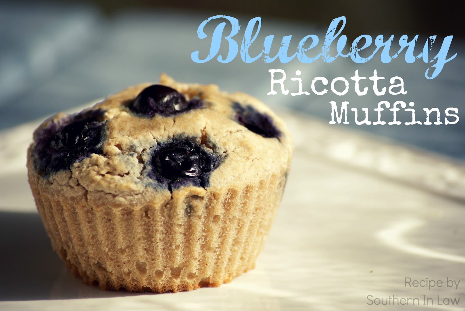 Southern In Law Recipe Blueberry Ricotta Muffins