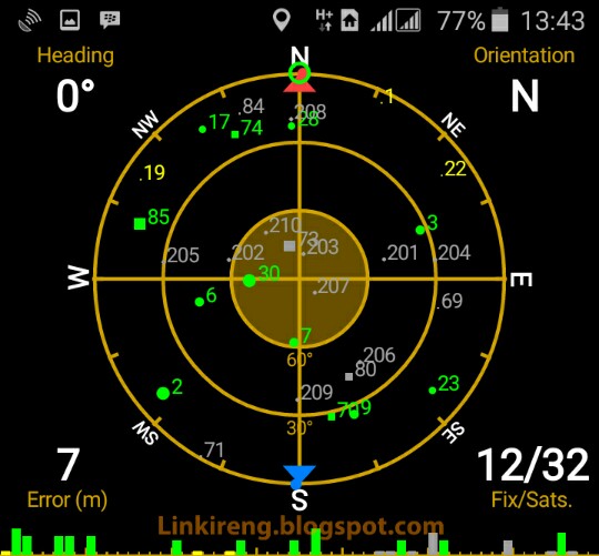 Lock location dengan GPS Status & Toolbox Lock location dengan GPS Status & Toolbox
