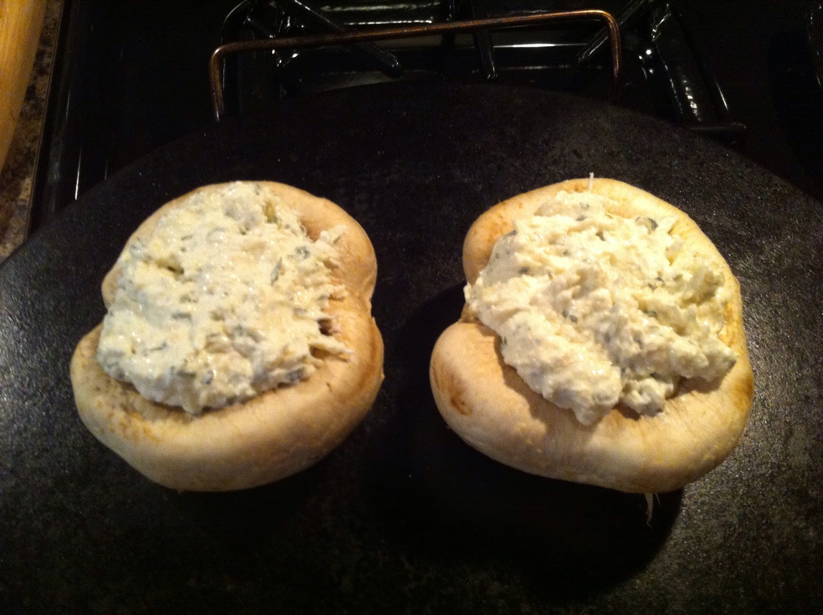 Passionista: Crab Stuffed Mushrooms