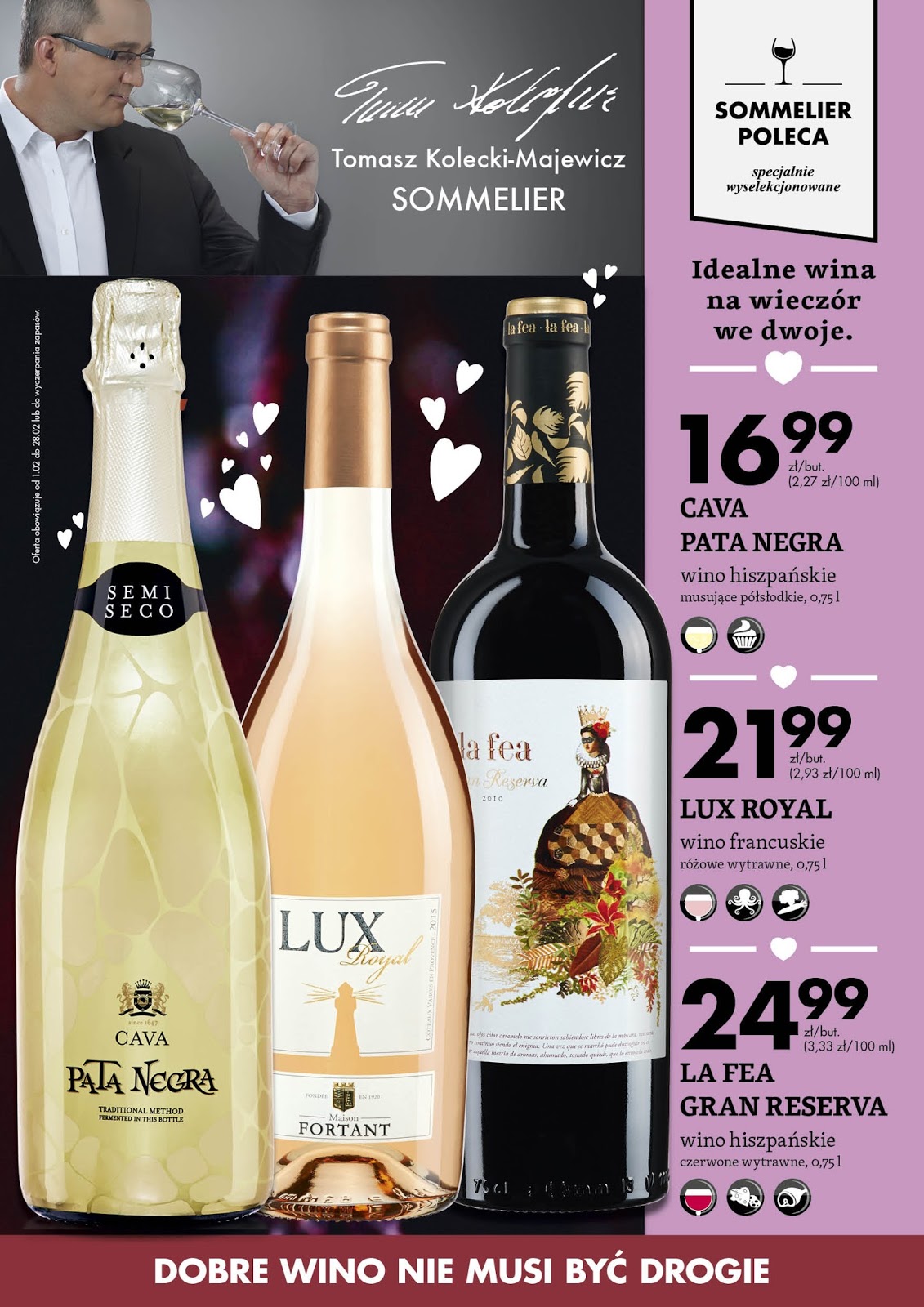 Teoria Wina Sommelier Poleca W Biedronce W Nowej Odsłonie