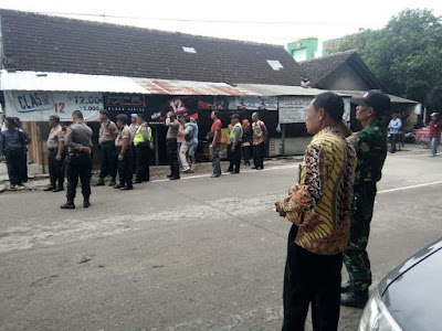 KORAMIL SRAGEN BACKUP POLRES EKSEKUSI TANAH