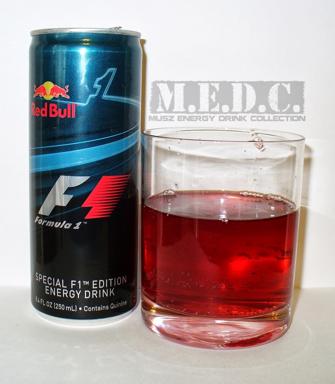 World of Energy Drinks Energy Drink Test 62 Red Bull F1 Edition