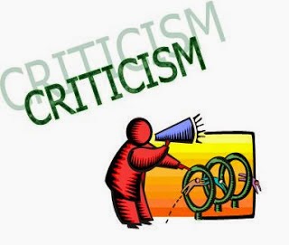 Criticist Brad H.'s Perspective: Nobody Should Be Above Criticism.