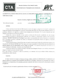 Remitimos al Gerente Provincial un escrito sobre la Vigilancia de Montealto