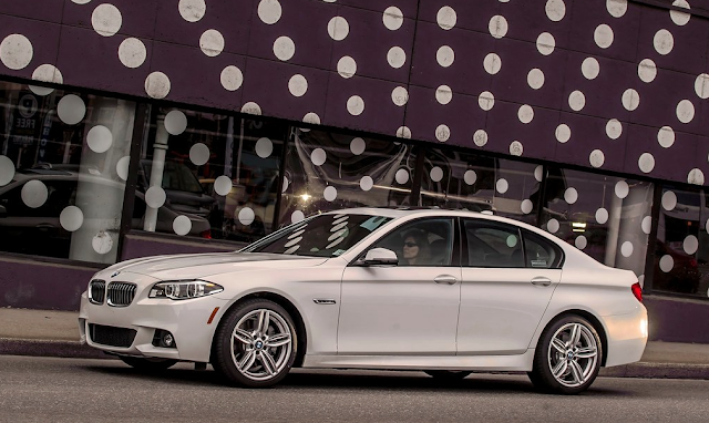 5-Series 2015 BMW 5-Series sedan white
