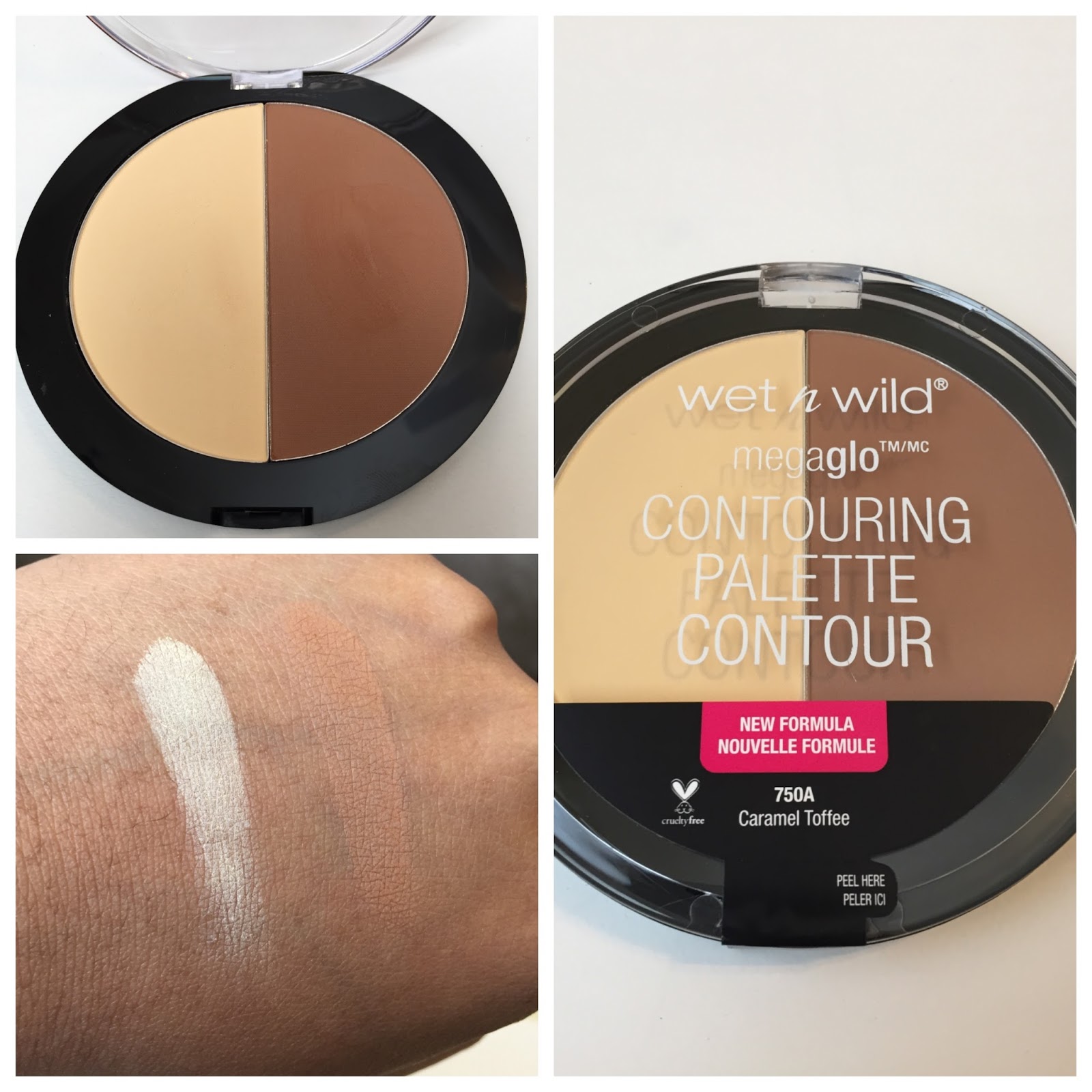 Wet N Wild Contour Palette swatches