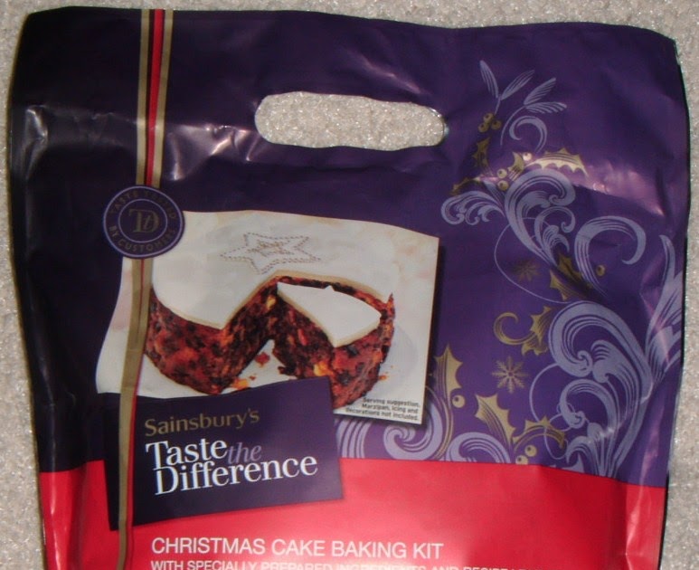 Foodstuff Finds Taste The Difference Christmas Cake Baking Kit Sainsbury S By Cinabar