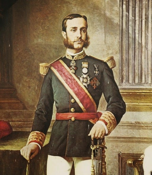 Retrato de Alfonso XII de España